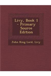 Livy, Book 1