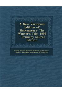 A New Variorum Edition of Shakespeare