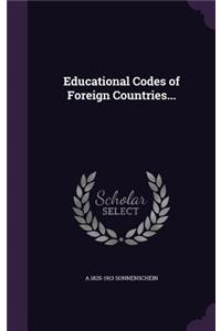 Educational Codes of Foreign Countries...