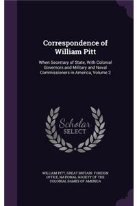 Correspondence of William Pitt