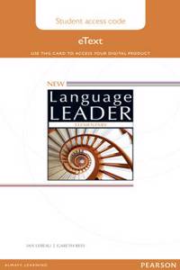 New Language Leader Elementary Student eText Access Card