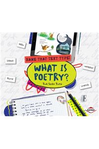What Is Poetry