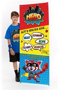 Vacation Bible School 2017 VBS Hero Central Theme Banner