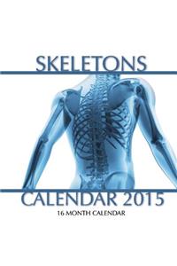 Skeletons Calendar 2015