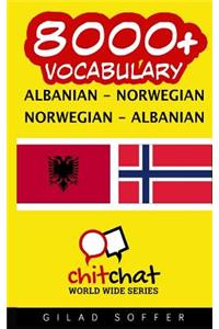 8000+ Albanian - Norwegian Norwegian - Albanian Vocabulary