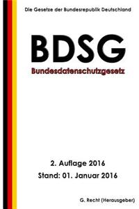 Bundesdatenschutzgesetz (BDSG), 2. Auflage 2016