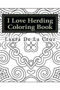 I Love Herding Coloring Book