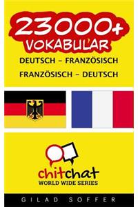 23000+ Deutsch - Französisch Französisch - Deutsch Vokabular