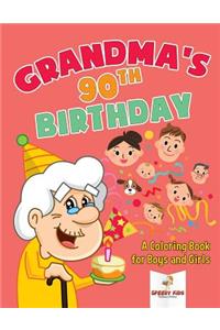 Grandma's 90th Birthday