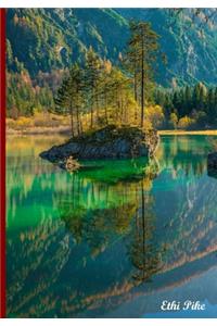 Ethi Pike - Nature's Reflections Notebook / Extended Lines / Soft Matte Cover