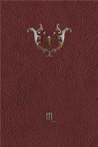 Monogram Scorpio Notebook