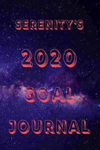 Serenity's 2020 Goal Book