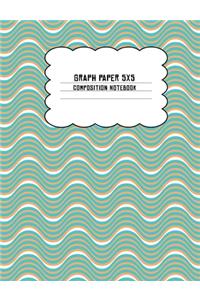 Graph Paper 5x5 Composition Notebook