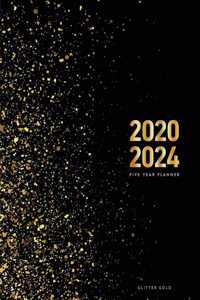 2020-2024 Five Year Planner-Gold Glitter