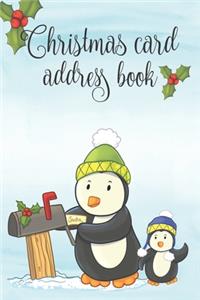 Christmas Card Address Book