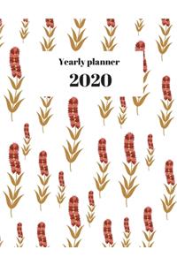 2020 Yearly planner