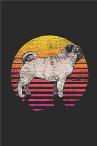 Pug Sunset