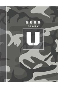 Personalised 2020 Diary Week To View Planner