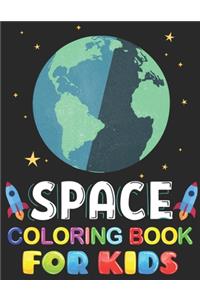 Space Coloring Book For Kids