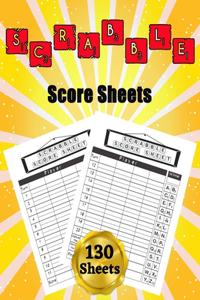 Scrabble Score Sheets