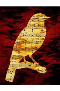 Blank Music Sheet Notebook - 200 Pages