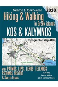 Kos & Kalymnos Topographic Map Atlas 1