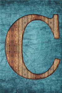 Monogrammed Notebook - C