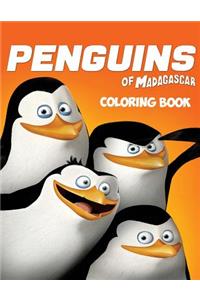 The Penguins of Madagascar Coloring Book