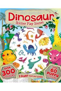 Dinosaur Sticker Play Scenes