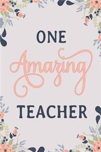 One Amazing Teacher