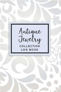 Antique Jewelry Collection Log Book
