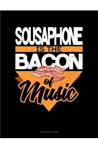 Sousaphone Is the Bacon of Music: Unruled Composition Book