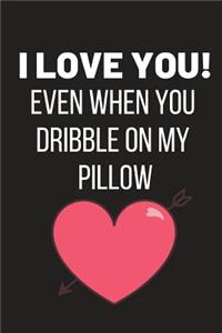 I Love You! Even When You Dribble on My Pillow