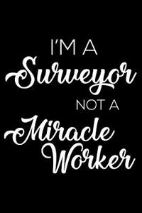 I'm a Surveyor Not a Miracle Worker