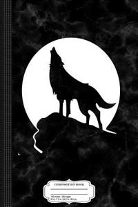 Howling Wolf Composition Notebook