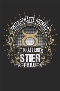 Stier Frauen Stark Gold