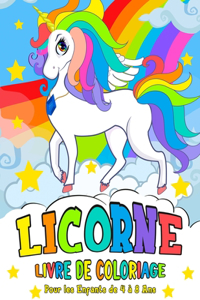 Licorne Livre de Coloriage