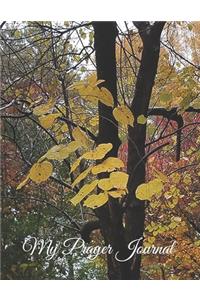 My Prayer Journal - Fall Maple Tree