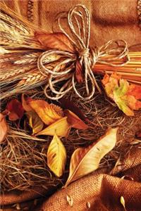 Autumn Harvest Wheat Any Day Planner Notebook