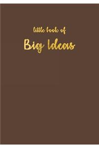 Little Book of Big Ideas, Sketchbook Coffee, Sketchbook 200 Pages