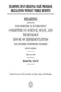 Examining EPA's regional haze program