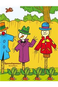 Spaventapasseri Libro da Colorare 1