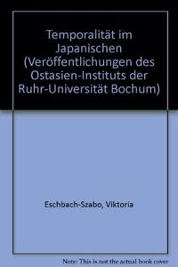 Temporalitat Im Japanischen