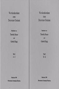 Wortkonkordanz Zum Decretum Gratiani