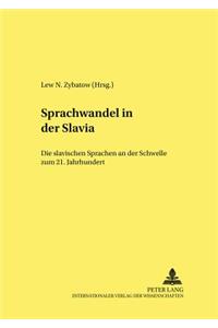 Sprachwandel in Der Slavia
