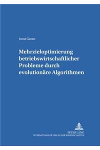 Mehrzieloptimierung Betriebswirtschaftlicher Probleme Durch Evolutionaere Algorithmen