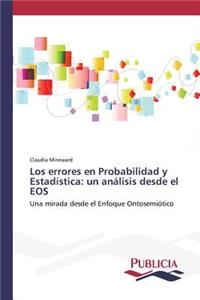 errores en Probabilidad y Estadística