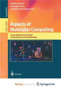 Aspects of Molecular Computing