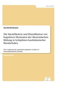 Identifikation und Klassifikation von kognitiven Elementen der ökonomischen Bildung in Lehrplänen kaufmännischer Berufschulen