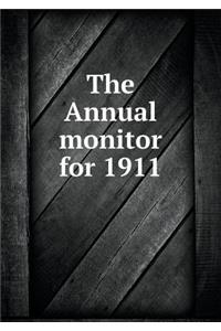 The Annual Monitor for 1911